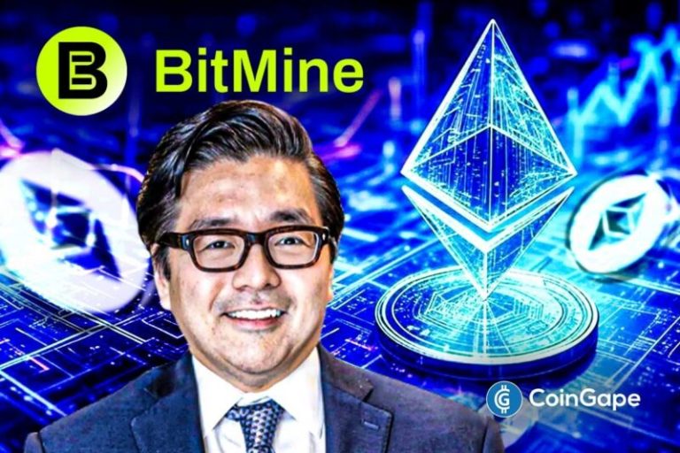 Breaking: Tom Lee’s BitMine Acquires 65,341 ETH as BMNR Stock Price Surges